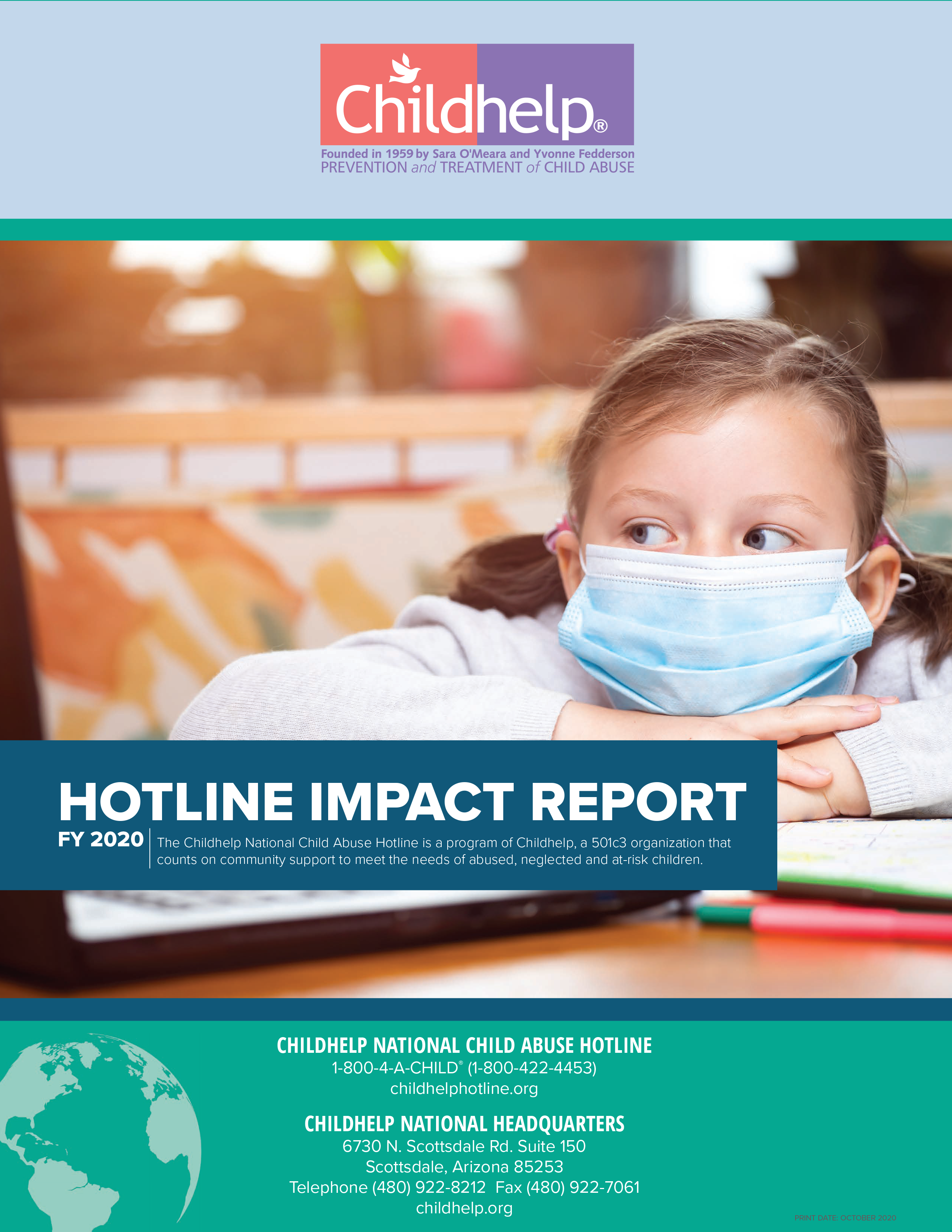 Childhelp National Child Abuse Hotline 2020 Impact Report